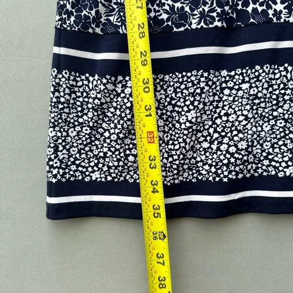 Michael Kors Floral Navy Dress (Used For A Giveaway) - Picture 5 of 6